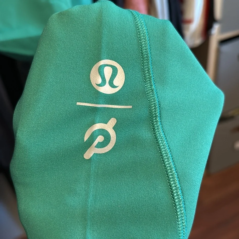 NWT Lululemon Align High Rise Pant 25” Side Pockets Sz 4 Cascadia Green Peloton - Picture 4 of 5